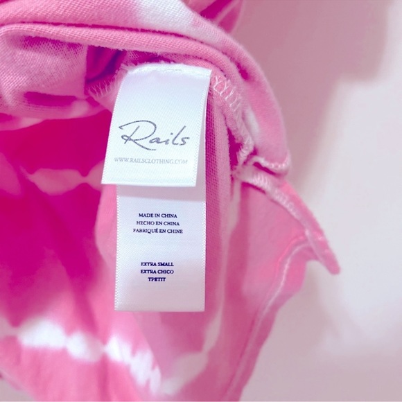 💕BRAND NEW💕 Rails Tie Dye Tee Sz XS - Picture 8 of 8